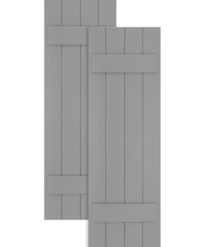 Composite Wood Board n' Batten Shutters