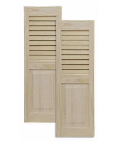 Wood Combination Shutters