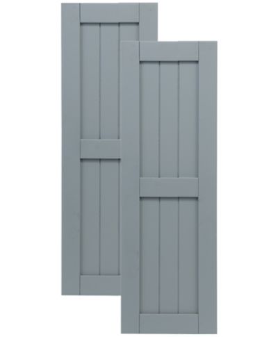 Composite Wood Framed Board n' Batten Shutters