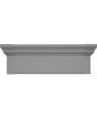 65 5/8"W x 9"H Flat Panel Crosshead, Fade-Resistant Vinyl