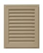 20"W x 30"H Classic Rectangle Gable Vent Louver, 97 Sq. Inch Vent Area