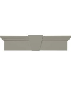 43 5/8"W x 6"H Flat Panel Crosshead, Fade-Resistant Vinyl