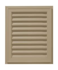18"W x 24"H Classic Rectangle Gable Vent Louver, 63 Sq. Inch Vent Area