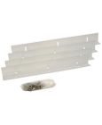 Fixed Mounting Brackets for Wood Shutters