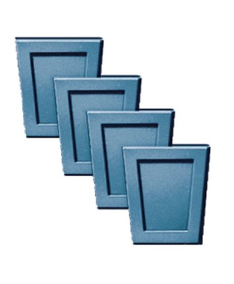 4"W x 4 1/2"H Gable Vent Keystone, (4/pack)